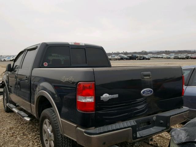 1FTPW14565KE19068 - 2005 FORD F150 SUPER BLACK photo 3