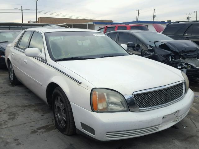 1G6KD54Y44U252104 - 2004 CADILLAC DEVILLE WHITE photo 1