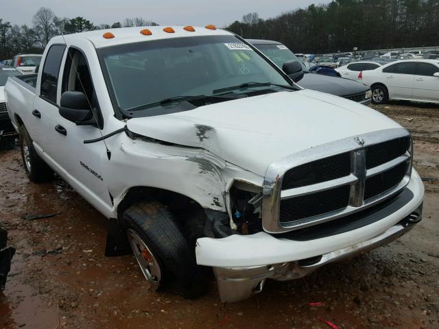 3D7KR28C05G742481 - 2005 DODGE RAM 2500 S WHITE photo 1