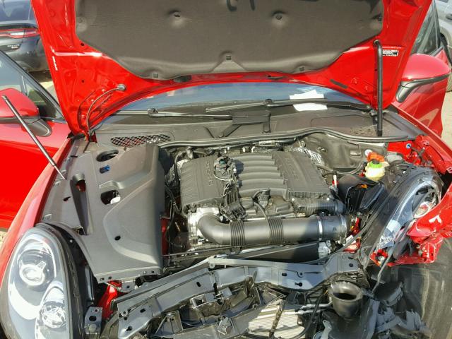 WP1AA2A28HKA88498 - 2017 PORSCHE CAYENNE RED photo 7