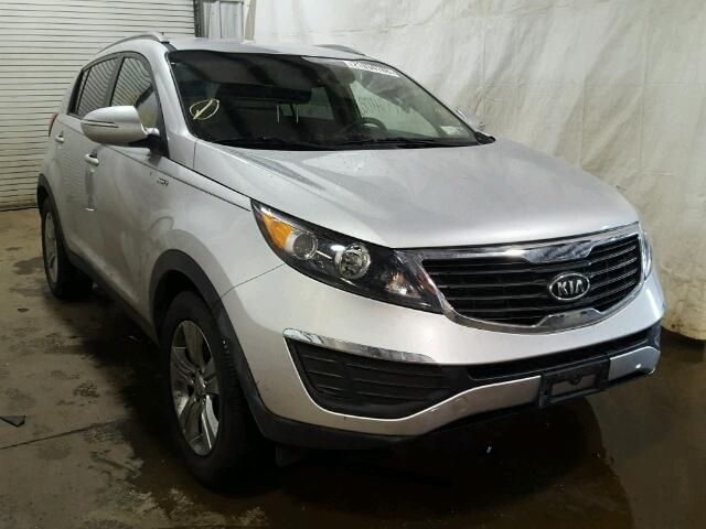 KNDPBCA27B7101735 - 2011 KIA SPORTAGE L SILVER photo 1