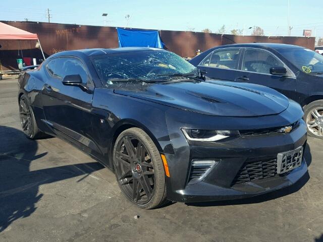 1G1FF1R74G0146127 - 2016 CHEVROLET CAMARO SS BLACK photo 1