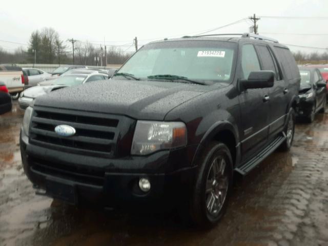 1FMFK20537LA44381 - 2007 FORD EXPEDITION BLACK photo 2