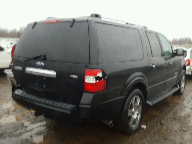 1FMFK20537LA44381 - 2007 FORD EXPEDITION BLACK photo 4