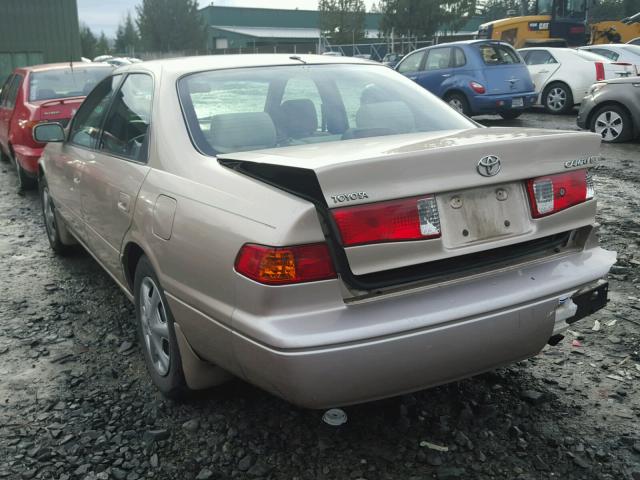 4T1BG22K71U791325 - 2001 TOYOTA CAMRY CE CREAM photo 3