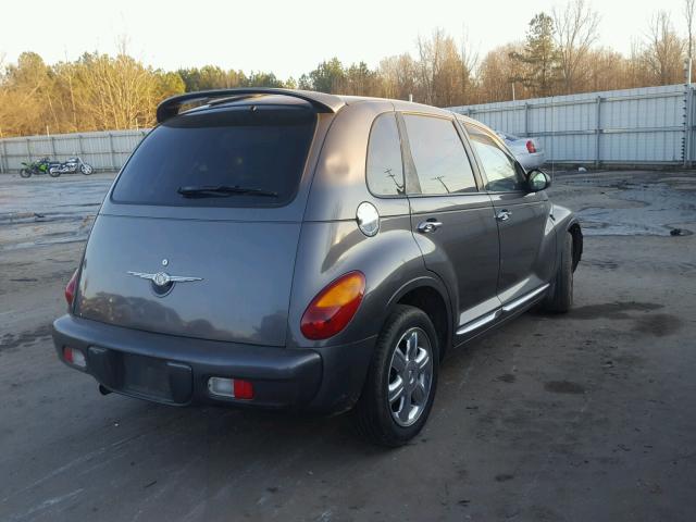 3C8FY68BX4T262403 - 2004 CHRYSLER PT CRUISER GRAY photo 4