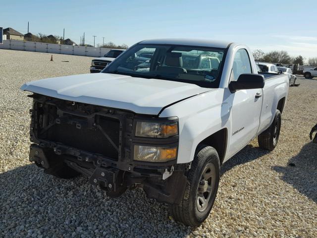 1GCNCPEH6EZ417985 - 2014 CHEVROLET SILVERADO WHITE photo 2