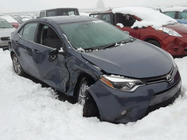 2T1BPRHE2FC229867 - 2015 TOYOTA COROLLA EC BLUE photo 1
