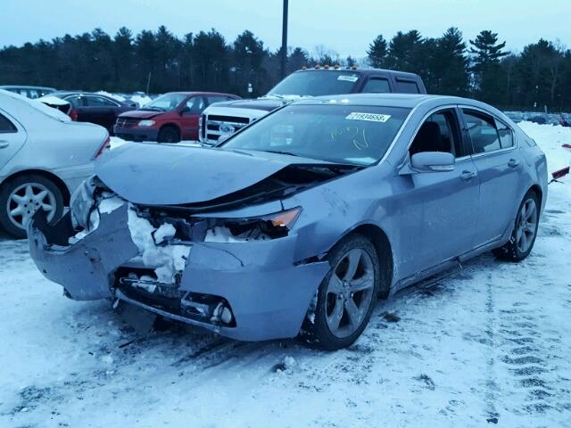 19UUA9F51CA002412 - 2012 ACURA TL GRAY photo 2