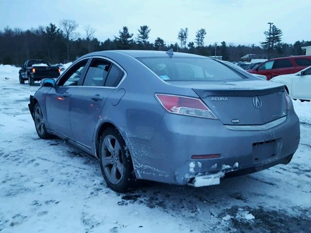 19UUA9F51CA002412 - 2012 ACURA TL GRAY photo 3