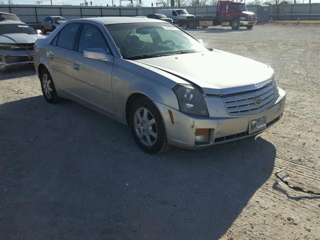 1G6DM57T470161418 - 2007 CADILLAC CTS SILVER photo 1