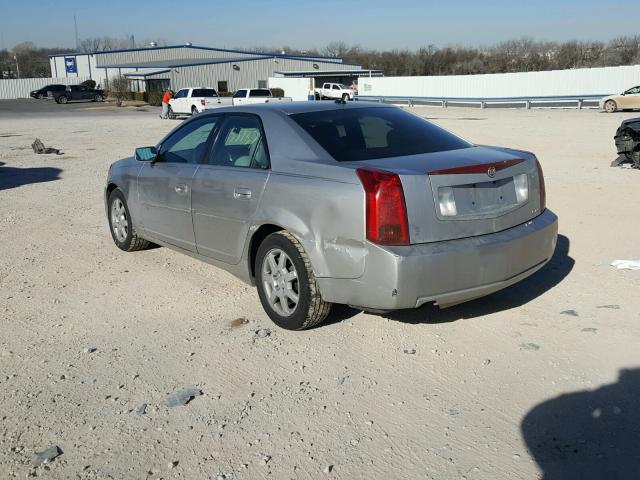 1G6DM57T470161418 - 2007 CADILLAC CTS SILVER photo 3