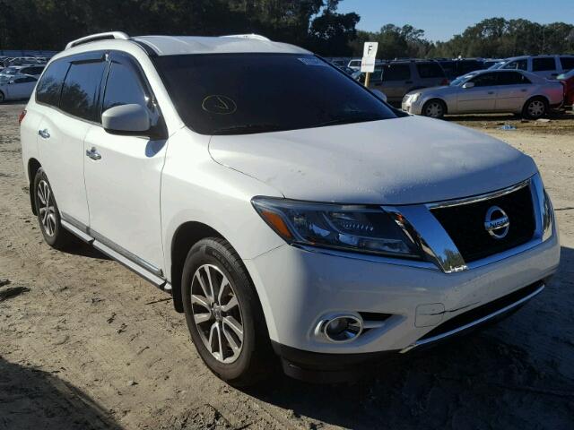 5N1AR2MN9EC686875 - 2014 NISSAN PATHFINDER WHITE photo 1