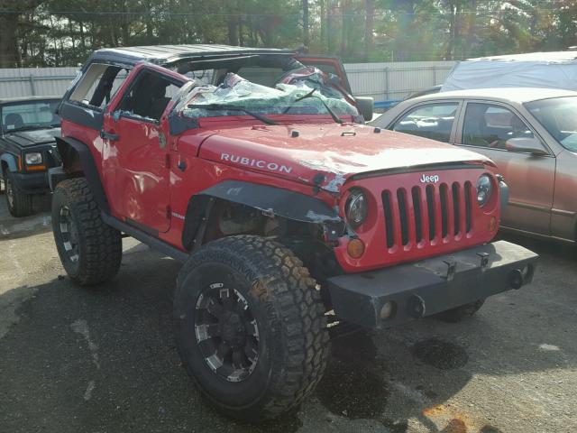 1C4BJWCG2CL286342 - 2012 JEEP WRANGLER R RED photo 1