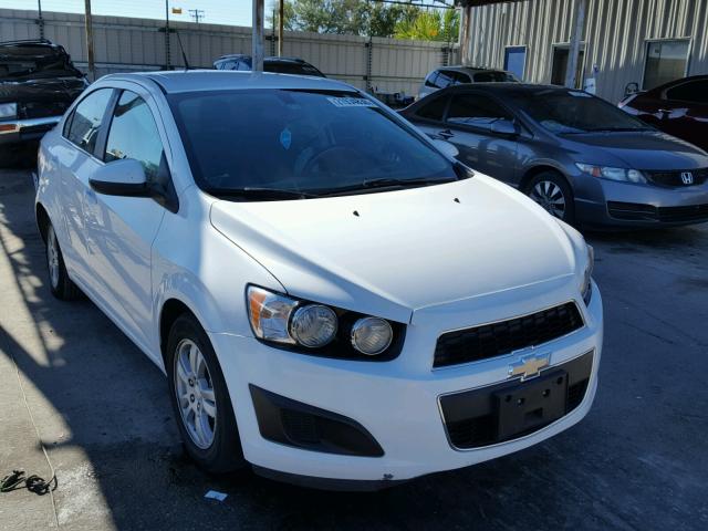 1G1JC5SHXE4172167 - 2014 CHEVROLET SONIC LT WHITE photo 1