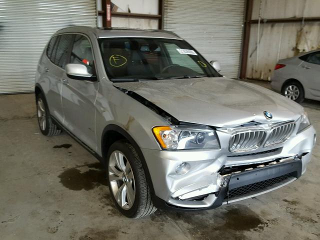 5UXWX7C5XDL977204 - 2013 BMW X3 XDRIVE3 Silber Foto 1