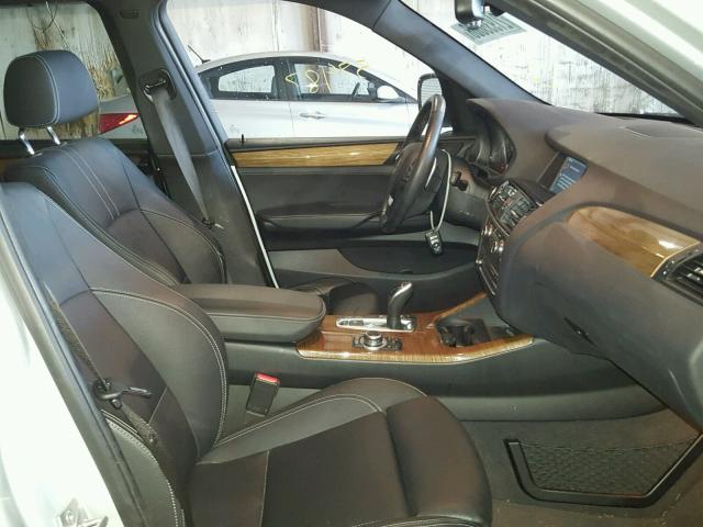 5UXWX7C5XDL977204 - 2013 BMW X3 XDRIVE3 Silber Foto 5