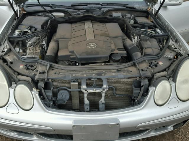 WDBUF70J43A086881 - 2003 MERCEDES-BENZ E 500 SILVER photo 7