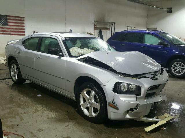 2B3LK33V39H568432 - 2009 DODGE CHARGER SX SILVER photo 1