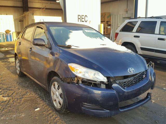 2T1LE40EX9C005856 - 2009 TOYOTA COROLLA MA BLUE photo 1