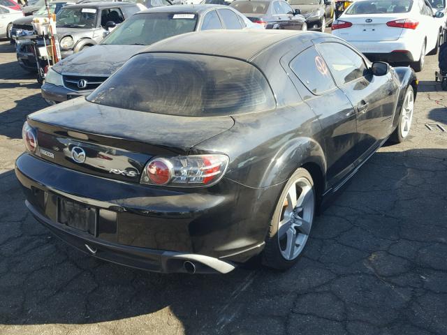 JM1FE173260203448 - 2006 MAZDA RX8 BLACK photo 4