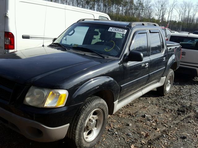 1FMZU77E03UA99238 - 2003 FORD EXPLORER S BLACK photo 2