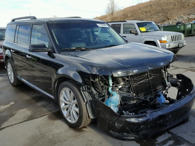 2FMHK6DT1EBD41445 - 2014 FORD FLEX LIMIT BLACK photo 1