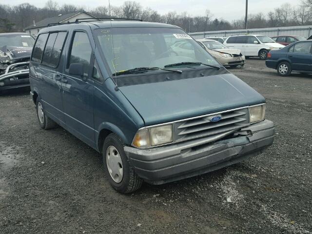 1FMCA11U4TZB13673 - 1996 FORD AEROSTAR GREEN photo 1