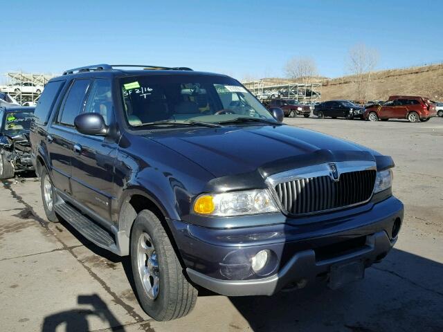 5LMFU28R11LJ13493 - 2001 LINCOLN NAVIGATOR BLUE photo 1