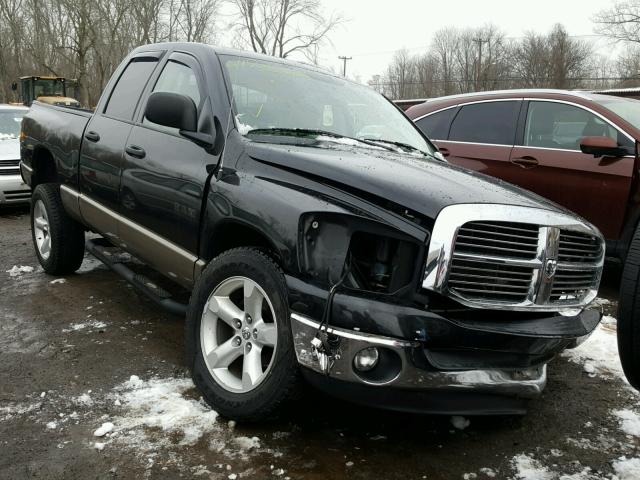 1D7HU18N88J154786 - 2008 DODGE RAM 1500 S BLACK photo 1