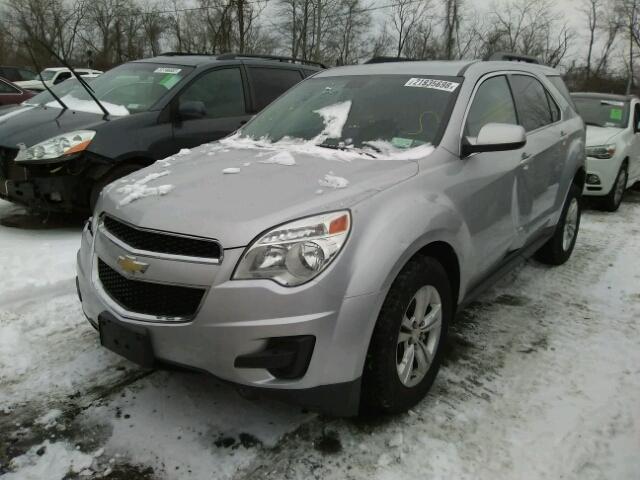 2GNALDEC5B1336442 - 2011 CHEVROLET EQUINOX LT SILVER photo 2