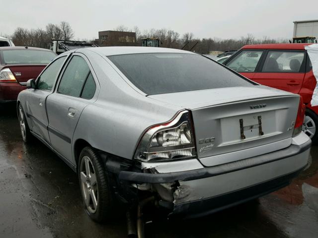 YV1RH52Y142360981 - 2004 VOLVO S60 R SILVER photo 3