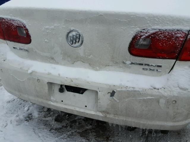 1G4HD57217U230236 - 2007 BUICK LUCERNE CX WHITE photo 9