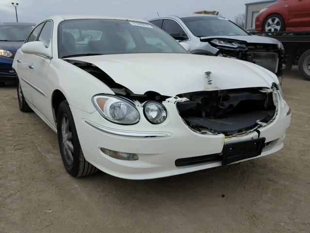 2G4WD582X91239781 - 2009 BUICK LACROSSE C WHITE photo 1