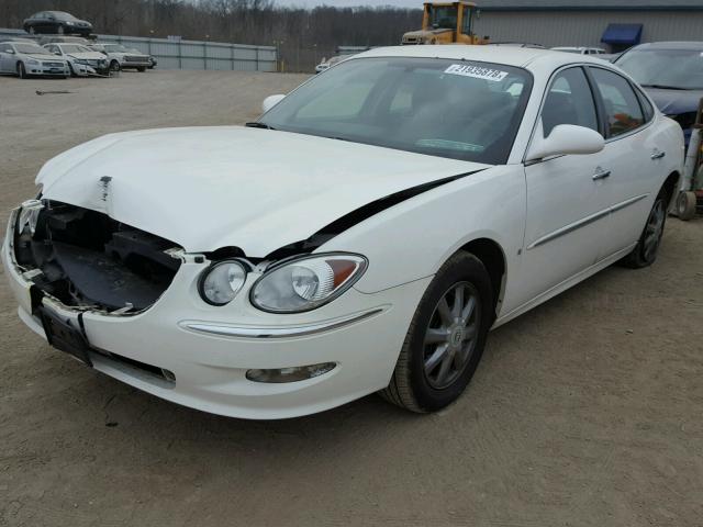 2G4WD582X91239781 - 2009 BUICK LACROSSE C WHITE photo 2