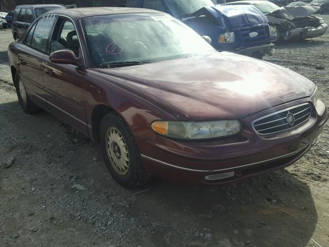 2G4WB52K1X1515342 - 1999 BUICK REGAL LS ბურგუნდია ფოტო 1