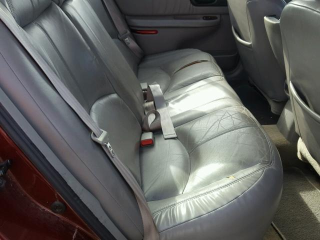2G4WB52K1X1515342 - 1999 BUICK REGAL LS ბურგუნდია ფოტო 6