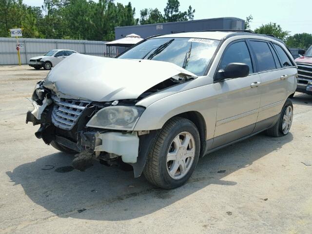 2A4GM68456R614144 - 2006 CHRYSLER PACIFICA T GOLD photo 2