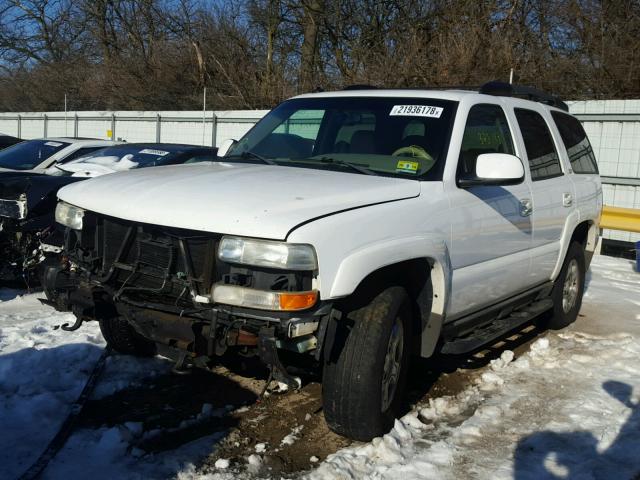 1GNEK13Z73R313506 - 2003 CHEVROLET TAHOE K150 WHITE photo 2