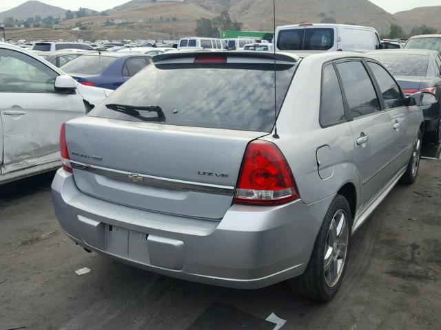 1G1ZU63846F235824 - 2006 CHEVROLET MALIBU MAX 银色 照片 4