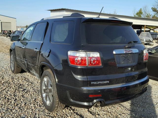 1GKKRTED2BJ344300 - 2011 GMC ACADIA DEN BLACK photo 3