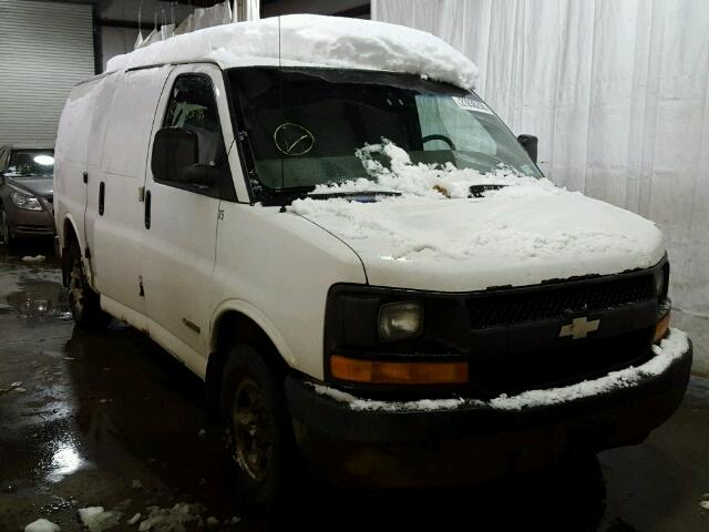 1GCGG25V061135332 - 2006 CHEVROLET EXPRESS G2 WHITE photo 1