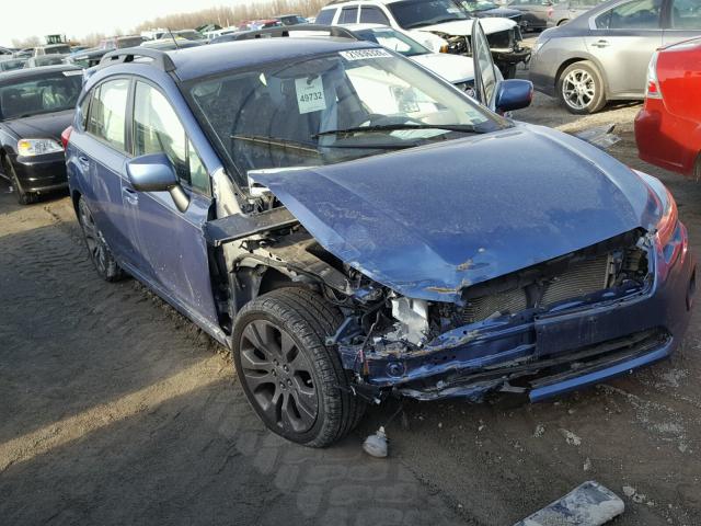 JF1GPAL69E8246284 - 2014 SUBARU IMPREZA SP BLUE photo 1