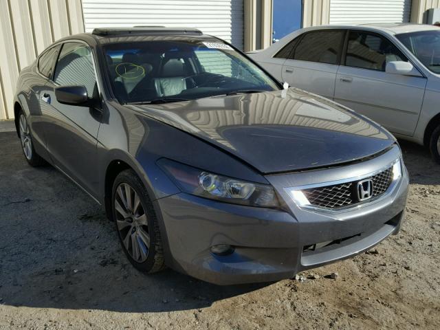 1HGCS22838A014259 - 2008 HONDA ACCORD EXL GRAY photo 1