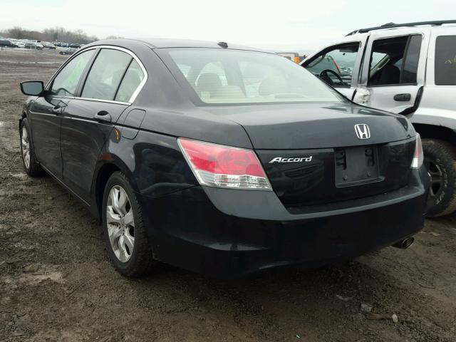 1HGCP26889A161951 - 2009 HONDA ACCORD EXL BLACK photo 3