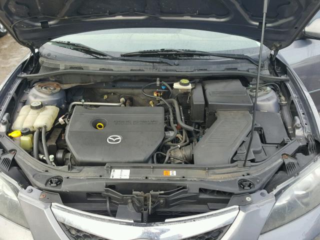 JM1BK32F971750409 - 2007 MAZDA 3 I GRAY photo 7