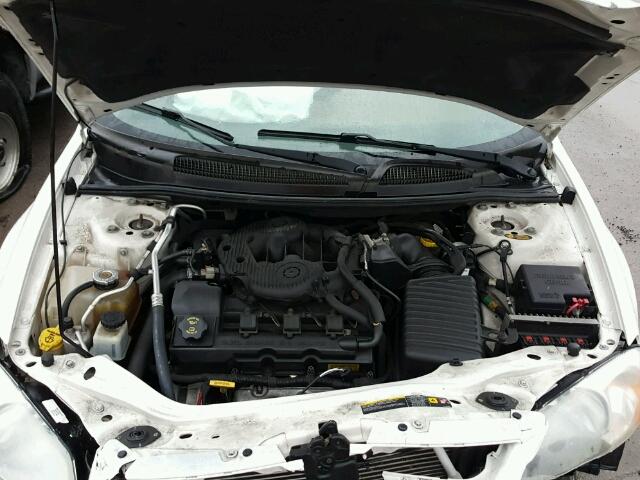 1B3EL36RX4N417933 - 2004 DODGE STRATUS SE WHITE photo 7