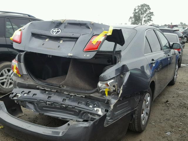 4T1BE46K07U681477 - 2007 TOYOTA CAMRY NEW CHARCOAL photo 4