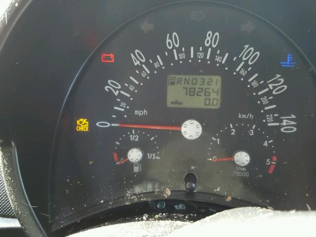 3VWCF21C4YM472899 - 2000 VOLKSWAGEN NEW BEETLE 黄色 照片 8