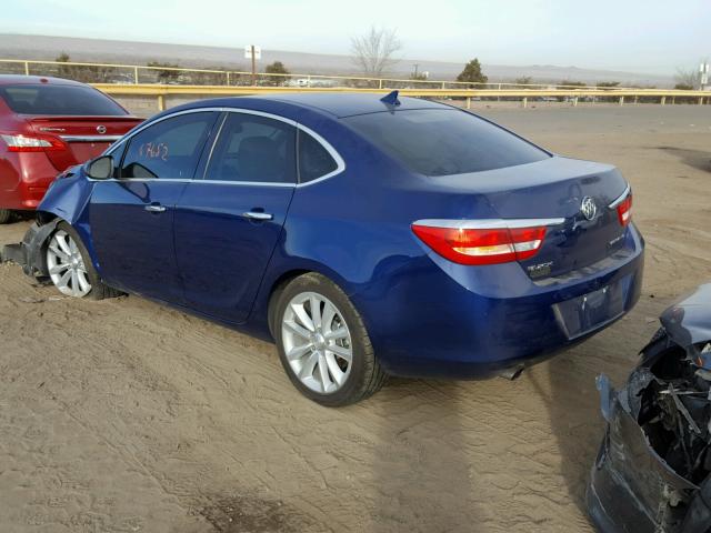 1G4PP5SK7D4243238 - 2013 BUICK VERANO BLUE photo 3